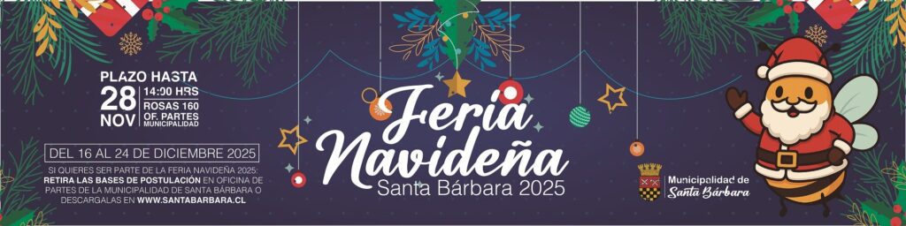 Banner Feria Navideña
