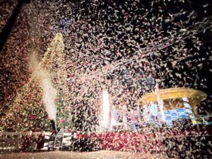 Encendido del árbol navideño