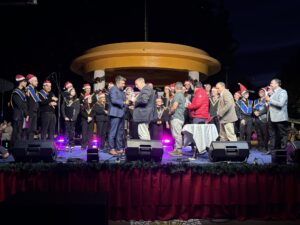 Encendido del árbol navideño