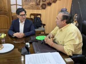 Diputado electo visitó a alcalde-