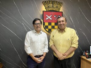 Diputado electo visitó a alcalde-
