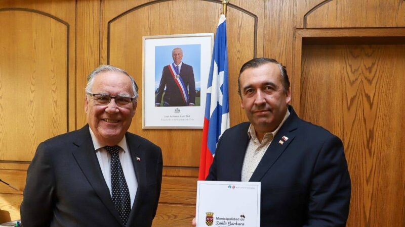Santa Bárbara fortalece gestiones en Santiago para impulsar el desarrollo de la comuna y el territorio cordillerano
