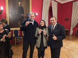 alcalde y ministro vivienda
