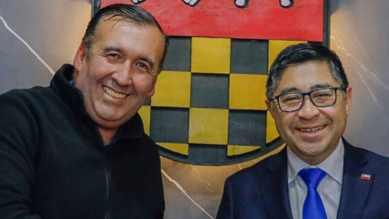 Alcalde Cristian Oses Abuter Y Delegado Presidencial Regional fortalecen trabajo conjunto por el desarrollo de Santa Bárbara