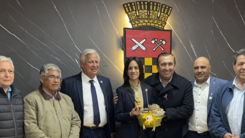 Visita histórica: Presidenta del Senado llega a Santa Bárbara y aborda junto a alcaldes de AMCORDI las necesidades del territorio cordillerano
