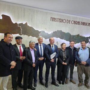 Alcalde y Ministro De Transporte