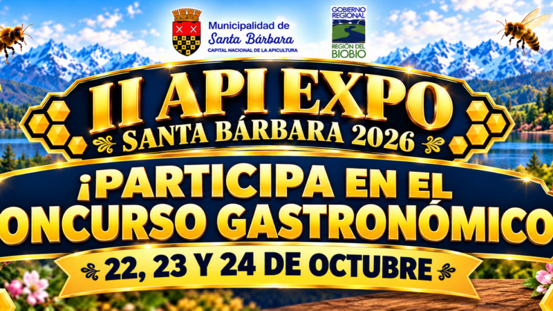 Bases Concurso Gastronómico - API EXPO II Santa Bárbara 2026